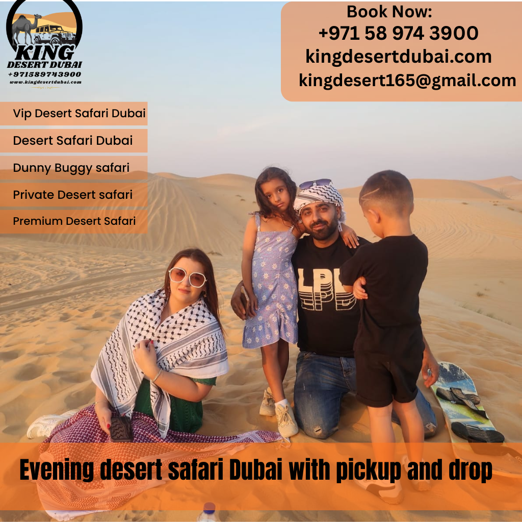 Evening Desert Safari Dubai with Pickup and Drop