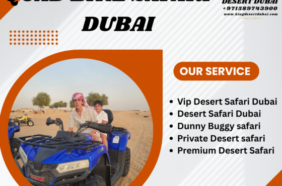 Quad Biking Safari Dubai – The Ultimate Off-Road Desert Adventure