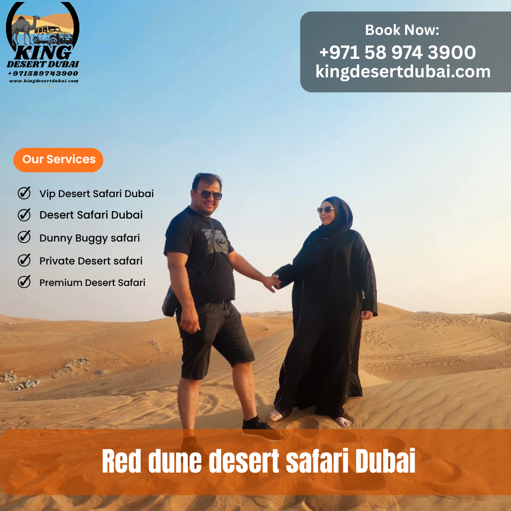 Red dune desert safari Dubai