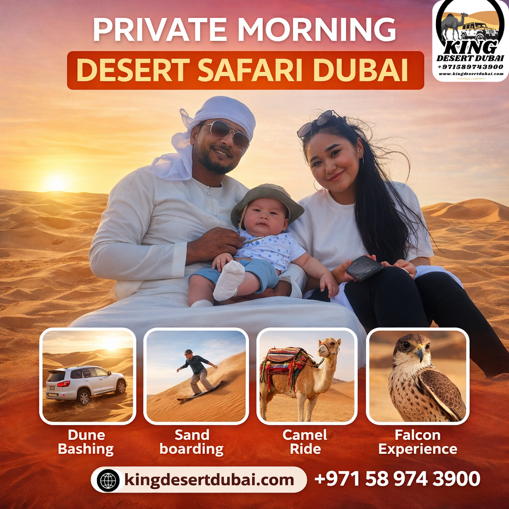 Private Morning Desert Safari Dubai