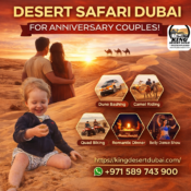 Desert Safari Dubai for Anniversary Couples